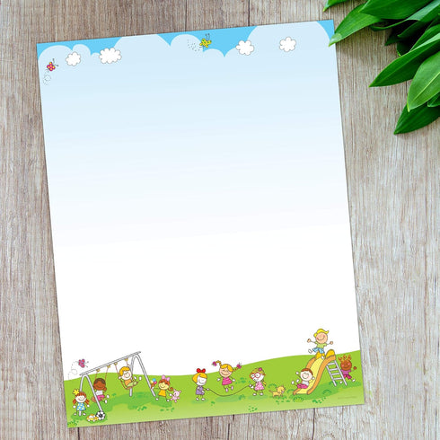 Cosco 80 Count, 8.5" 11" Play School Letterhead - x