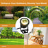 12Vmonster IP68 12V 10W (Pack 2) Color Changing RGB LED Outdoor Spot Light Waterproof Garden Lighting Multicolor