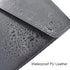 VANRA 1 Piece PU Leather File Folders - A4 Letter Size Document Holder with String Tie Closure, Black