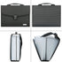 Uquelic 26 Pockets Expanding File Folder - Durable Buckle, Ergonomic Handle, Large A4 Expandable File Organizer