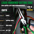SK 8-Inch Long Nose Pliers, Needle Nose Pliers, Premium CR-V Steel with Ergonomic Non-slip Handle