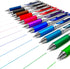 Pentel EnerGel XM BL77, Retractable Liquid Gel Ink Pen, 0.7mm, 54% Recycled, Green, Pack of 3