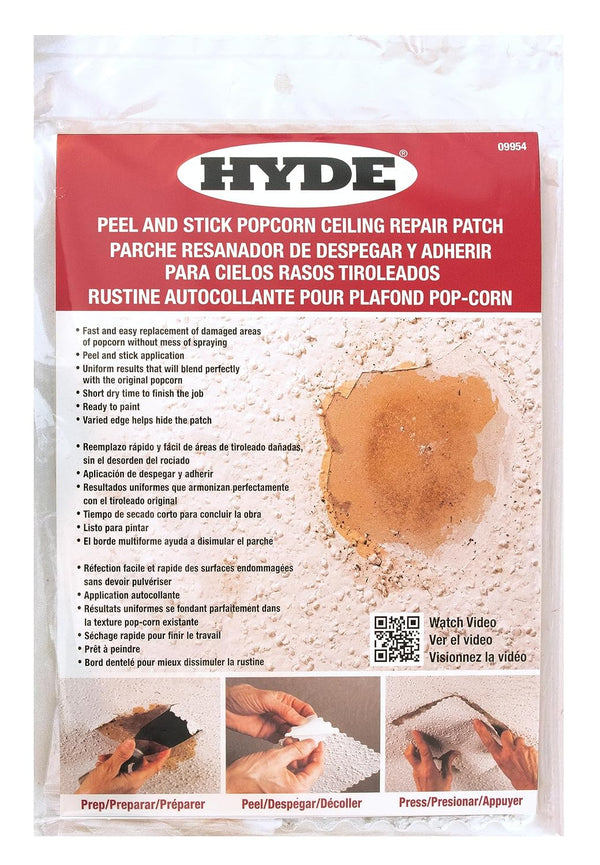 Hyde 09954 Popcorn Ceiling Repair Kit in White