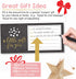 Hadley Designs 25 Rustic Blank Gift Certificate Cards, 4x9 Vouchers for Holiday, Birthday, Small Business