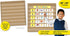 Teacher Created Resources Burlap 7 Pocket Chart (28" x 28") - 20837 by Teacher Created Resources