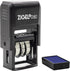 ZIGEL D50 Date Stamp with Entered, Self Inking, Blue