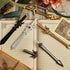 Yexiya 24 Pack Ancient Sword Pens Set, Gel Ink Novelty Fun Cool Sword Pens for Christmas Birthday Party Presents