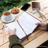 Pentalic 4" x 6" Pocket Sketchbook Traveler Journal, 160 Pages, Copper Metallic