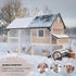 10' 12' Grommets&Reinforced x Clear Vinyl Tarp Clear Tarps Heavy Duty Waterproof UV Resistant Glass Tarps Transparent