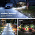 8 Pack(Cold SOLPEX Solar Lights for Outside, Solar Outdoor Pathway Garden Lights Waterproof, Solar Powered Landscape