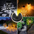 4 Pack 2 3.34 Inch, 2.83 Inch) Replacement Solar Light Parts for Lantern Solar Light Replacement Tops Waterproof LED
