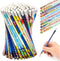 Kolewo4ever 100 Pieces Bible Verses Pencils with Inspirational Scriptures, 8 Styles, Multicolor for Church Supplies