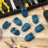 7 Piece Replacement Plug Extension Cord Plug - 2 Prong, 125V 15A Electric Plug for Small Appliances