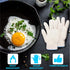 Heat Resistant Gloves, EN407 Certified, 932 F Oven Gloves, 1 Pair (2 Pieces Set), White