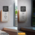 Jahiona White,0.5W LED Night Light Lamp with Smart Sensor Dusk to Dawn Sensor,Merry Christmas Happy Black White Night