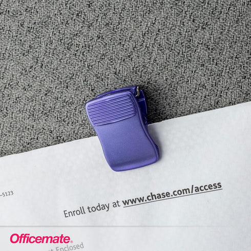 Officemate Metallic Cubicle Clips, Box Of 24