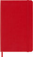 Moleskine Classic Notebook, Hard Cover, Medium (4.5" x 7"), Ruled/Lined, Scarlet Red