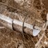 JSEVEM Brown Marble Wallpaper 15.74" 118" - Peel and Stick Vinyl Granite Contact Paper for Kitchen Countertop