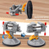 Yakamoz Mini Bench Vise, 360 Degree Suction Vise, Small Table Vice Clamp for Jewelry Making DIY Wood Craft