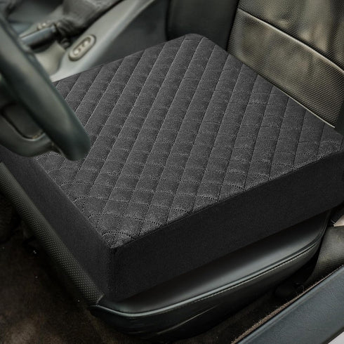 COMFORTANZA 18x18x5 Booster Cushion for Adults - Medium-Firm Seat Cushion for Home, Office, Wheelchair, Car - Washable