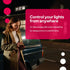 Bulbs, A19 Bulb, Dimmable, E26 Bulb 75 1060lm 2-Pack innr Smart Light Zigbee, Works with Philips Hue* and Alexa (Bridge