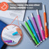 Mr. Pen Retractable Mechanical Eraser Pen, Pack of 6, Vibrant Colors for Pencils and Artists