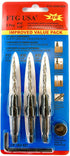 Countersink Drill Bit Set for Wood with Tapered Drill Bit, 3 Pc #10 (3/16")
