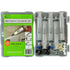 Precision Caulking Tool Kit with Storage Box & Finger Cots Refillable Caulking Syringe Applicator with Micro-Fine