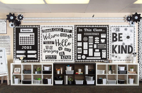 Teacher Created Resources Black and White Number Line (-20 to +120) Mini Bulletin Board for Classroom Use