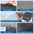 Tailbone Seat Cushion for Pain Relief, Extra Thick & Ventilated Office Chair Cushion with Non-Slip Cover, Memory Foam