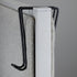 Officemate Wire Cubicle Hook, Black, Fits Partitions Up to 2.5-Inch (22007)
