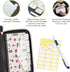 Cash Envelope Wallet All in One Budget System with 12x Tabbed Cash Envelopes & Monthly Budget Cards
