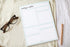 JULIANNE & CO Daily To-Do Undated Tear-Away Planner Notepads, Premium Organizer for Home, Office, 50 Pages