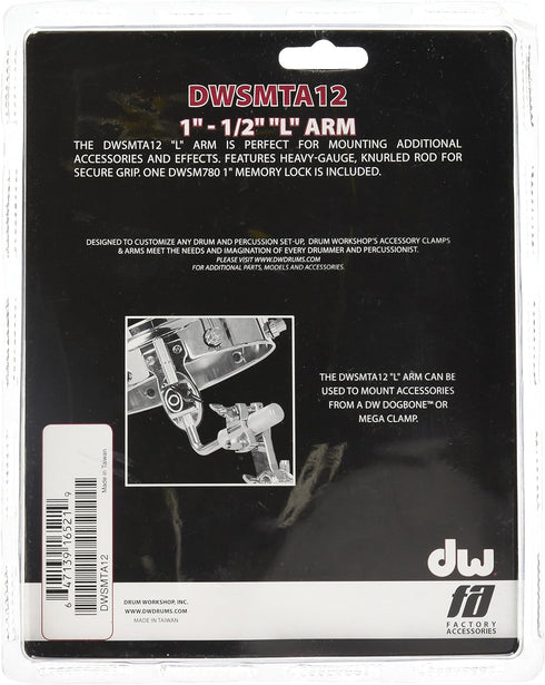 DW DWSMTA12 1/2-Inch L-Arm