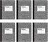 Oxford Composition Notebooks, 6 Pack School Supplies, College Ruled Paper, 100 Sheets, Black, 9-3/4 x 7-1/2 Inches