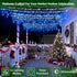 504 112 50ft 12 Dimmable, LED Christmas Lights with Drops, Modes Blue and White Fairy String Lights with Timer