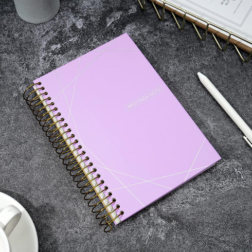Meeting Notebook with Action Items, 120 Sheets A5 Work Notebook for Office Business Meeting Agenda for Men Women