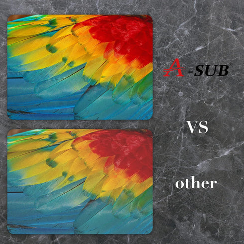 A-SUB 3mm 9.4x7.9x0.12 Inches 11pcs Sublimation Mouse Pad Blank Rectangular Blanks Thick for Transfer Heat Press