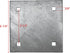 Extreme Max 3005.5516 Dock Inside Corner Bracket Kit - Includes Two Inside Corners and Four Backer Plates.
