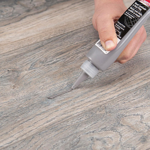 ROBERTS Repair Putty for Wood, Laminate, Vinyl - Gray Color (3 oz.)