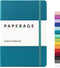 PAPERAGE Lined Journal Notebook, Medium 5.7 inches x 8 inches, (Turquoise), 160 Pages, Hardcover, 100 GSM Thick Paper