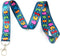 Education Themed Key Chain Lanyard ID Badge Holder (ABC123)