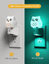 3D 3000K, 3 L LOHAS LED Night Light for Kids, Owl Night Light Plug in, Dusk to Dawn Nursery Night Lights, RGB+Soft
