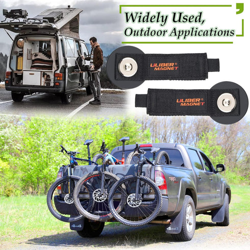 ULIBERMAGNET Heavy Duty Magnetic Storage Hooks, Strong Tool Organizer for Garage, Extension Cord, Hose, Cable, Rope,