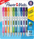 Paper Mate Clearpoint Mechanical Pencils, 0.7mm HB #2 Pencil Lead, 2 Pencils, 10 Count, Assorted Barrel Colors