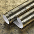 15.8"x80" LACHEERY Brushed Black Gold Stainless Steel Contact Paper for Appliances Black and Gold Metallic Wallpaper