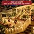 240ft 750 12 Dimmable Outdoor Christmas Lights, LED Super Long String Lights Modes & Timer Memory, Outsite Waterproof