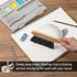 Mr. Pen Art Eraser Set, 7 pcs - Pencil Erasers for Artists, Drawing Erasers, Kneaded Erasers, Drafting Brush