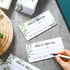 Outus 600 Pcs Church Offering Envelopes for Tithe and Donations, Green Leaf Style Pack