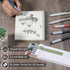 Mr. Pen Retractable Gel Pens, 6 Pack, Vintage Barrels, Black Gel, Fast Dry, Fine Point 0.5mm, Cute Aesthetic Pens